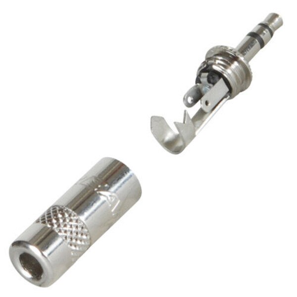 Main product image for Rean NYS231L 3.5mm Stereo Plug Nickel 0.25" Entry 092-159